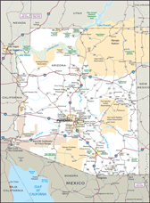 AZ State Map